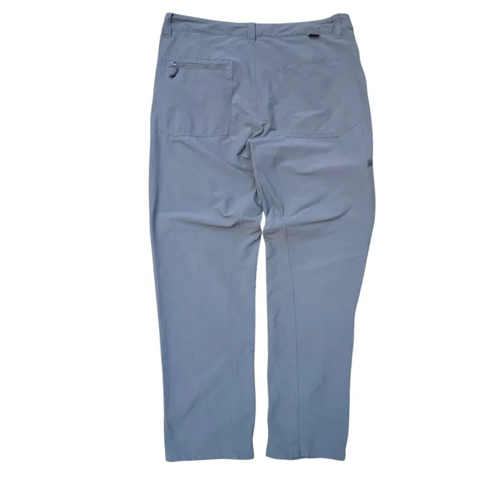 Patagonia Quandary Pants Men's 34 Forge Gray Stretch Lightweight Quick Dry - Picture 2 of 8
